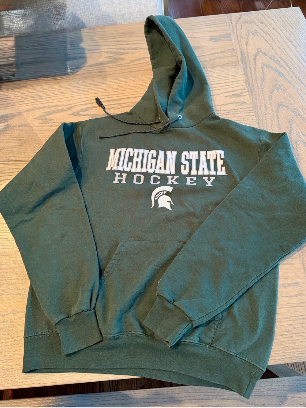 Champion Michigan State Hockey Hoodie Sz M
